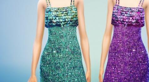 模拟人生4MOD：MermaidDresses