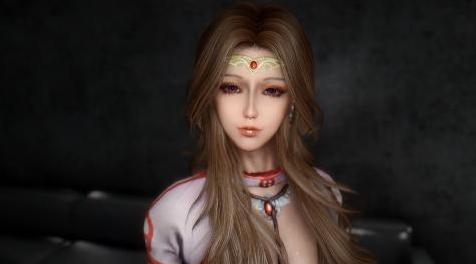 上古卷轴5：天际MOD：晒个新脸 顺便放出rm头模~~ by 迷宫