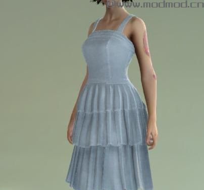 最终幻想15MOD：年轻露娜连衣裙（女上衣）