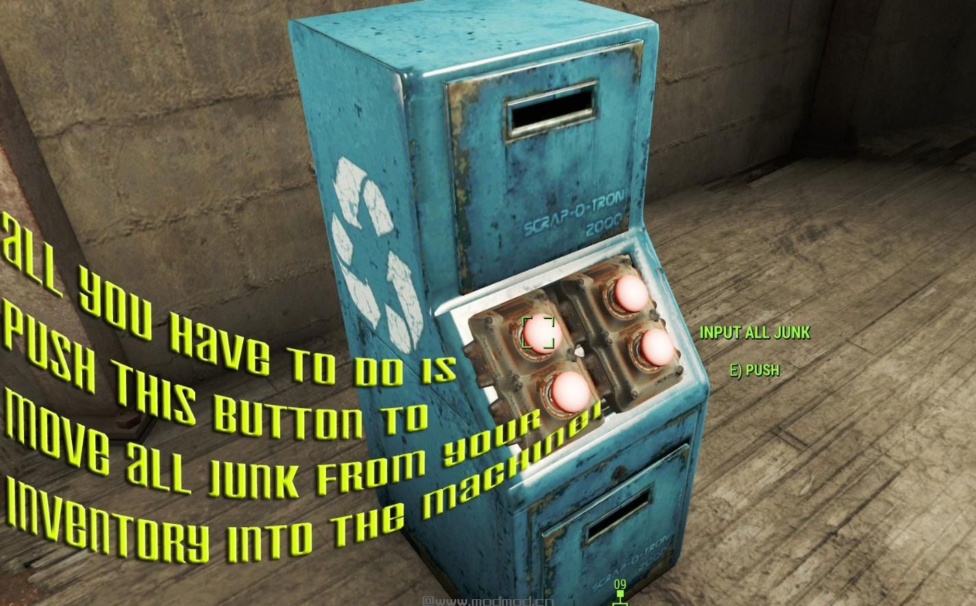 辐射4MOD：Scrap-O-Tron 2000 垃圾自动分解机