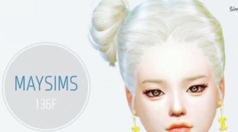 模拟人生4MOD：Hair136F