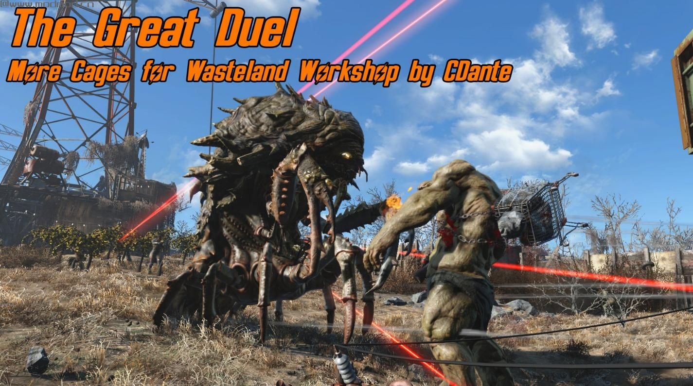 辐射4MOD：[汉化] 更多废土工房牢笼 v1.0