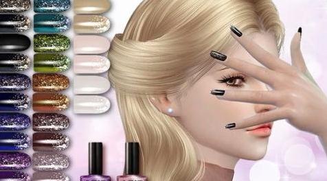 模拟人生4MOD：【外网搬运】【化妆MOD】多彩指甲油