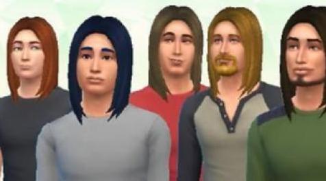 模拟人生4MOD：二款新发型&mdash;&mdash;直发