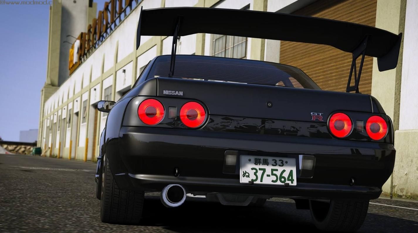 侠盗猎车手5MOD：日产Skyline GT-R（BNR32）1.0