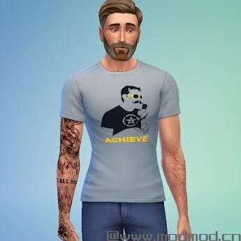 模拟人生4MOD：Archieve T恤6款