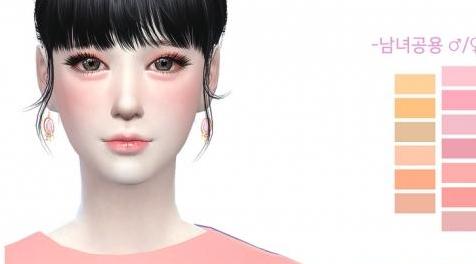 模拟人生4MOD：腮红1