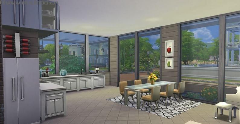 【3DM-Sims小组审核作品】无自定义 多功能房屋 30X20 彩色心情 实用小别墅