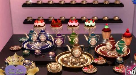 模拟人生4MOD：Jomsims装饰精美茶壶套