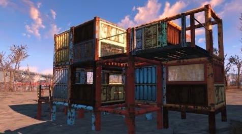 辐射4MOD：汉化 可建造的集装箱住宅1.0MOD