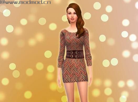 模拟人生4MOD：几款好看的连衣裙（二）+透视睡衣