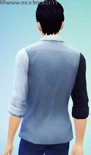 模拟人生4MOD：一件男士外套