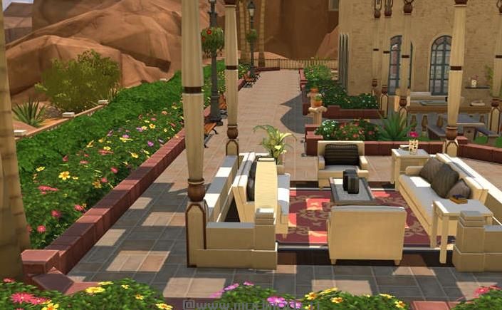 模拟人生4MOD： M4_No.003"斯塔克花园豪宅"（完整内装）