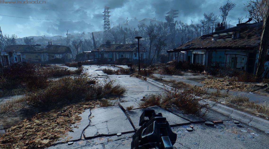 辐射4MOD：Lowered Weapons 更低的武器&mdash;&mdash;真实视角，武器位置降低，不挡视野
