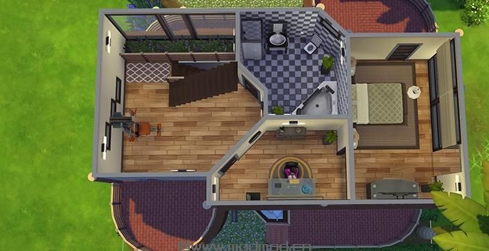 【20*15】巧克力色调的小别墅