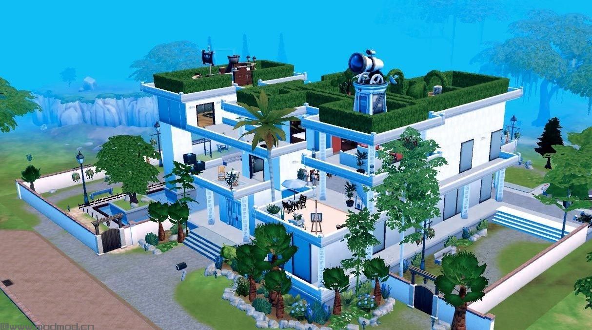 【希凡别墅】...5卧7卫...前庭后院天台花园...全功能豪宅