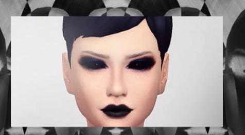 模拟人生4MOD：女性朋克霸气眼妆 by Lightsxxx