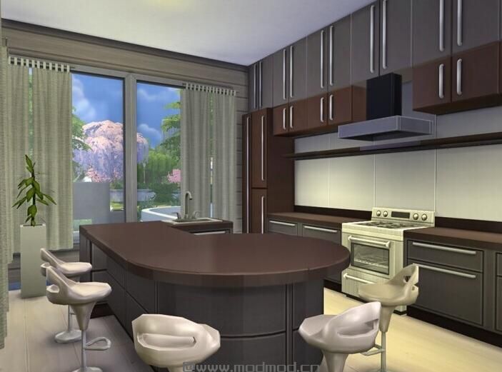 模拟人生4MOD： 分享一款不错的现代建筑！ by chemy