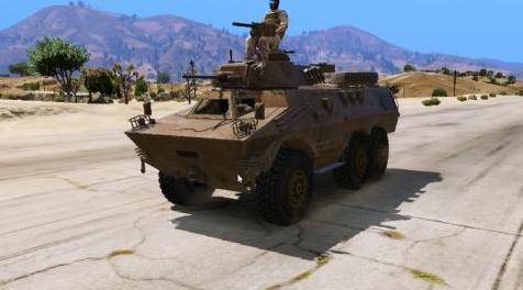 侠盗猎车手5MOD：Ratel Command坦克