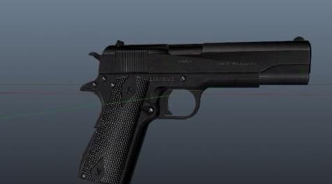 侠盗猎车手5MOD：colt 1911手枪