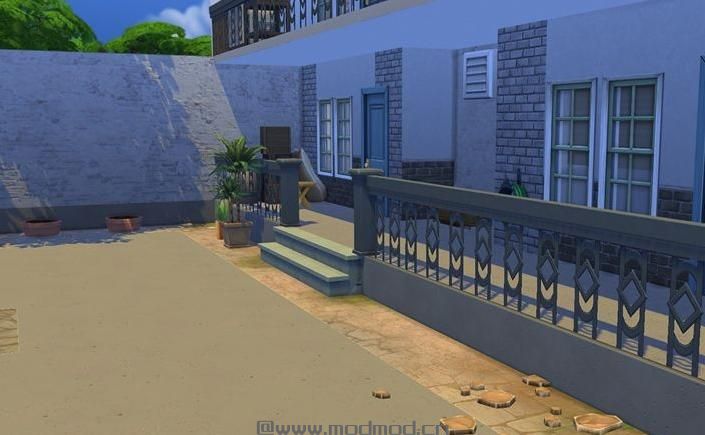 模拟人生4MOD：待拆迁的老式中国小区 工厂宿舍 麻将 小旅馆