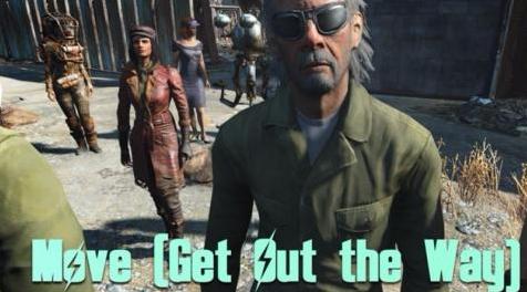 辐射4MOD：还在烦那些逗比NPC总是挡着你不动吗！