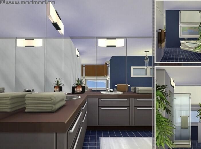 模拟人生4MOD： 分享一款不错的现代建筑！ by chemy