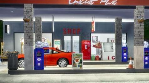 模拟人生4MOD：加油站和冰自动贩卖机