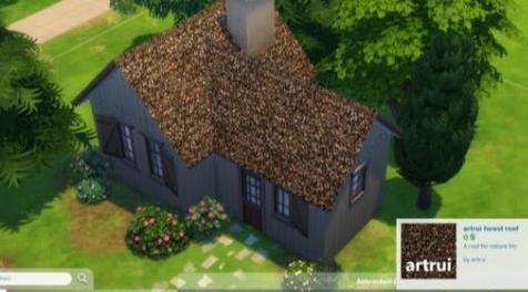 模拟人生4MOD：森林屋顶