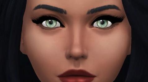 模拟人生4MOD：女性非替换睫毛