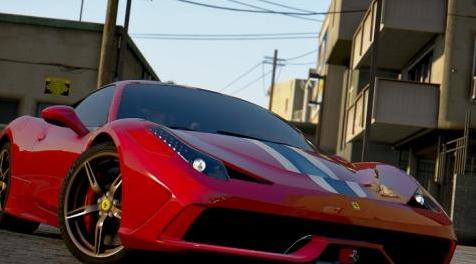 侠盗猎车手5MOD：法拉利458 Speciale 2015 [附加] 1.2