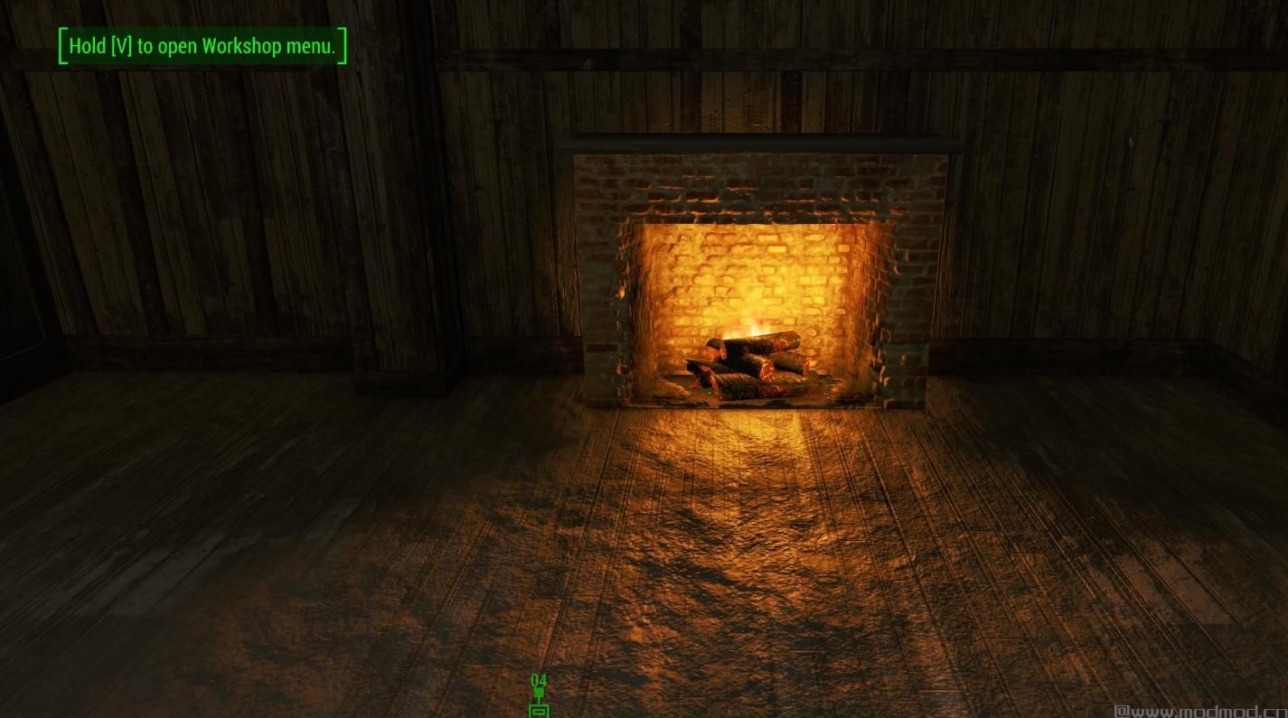 辐射4MOD： [汉化] 可建造的营火和壁炉 v3.01a