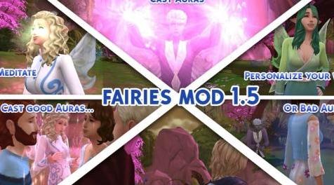 模拟人生4MOD：仙子MOD（汉化）