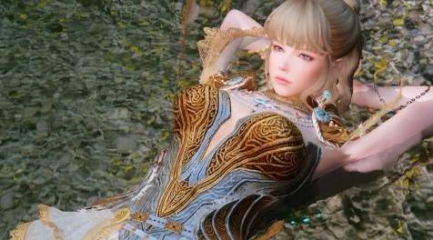 上古卷轴5：天际MOD：韩版妹风独立随从希尔达，可萝莉可御姐的双手战士，双身形可选