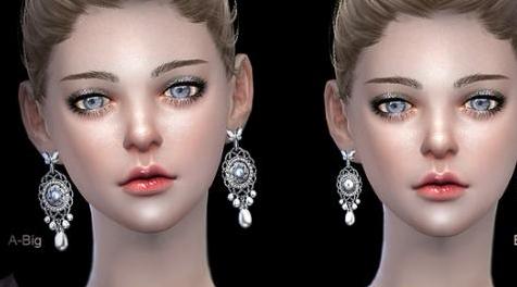 模拟人生4MOD：S-Club LL ts4 erring N31-耳环N31