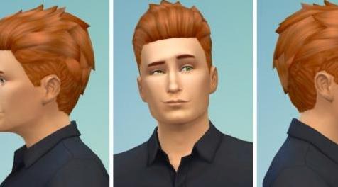 模拟人生4MOD：短发材质重建