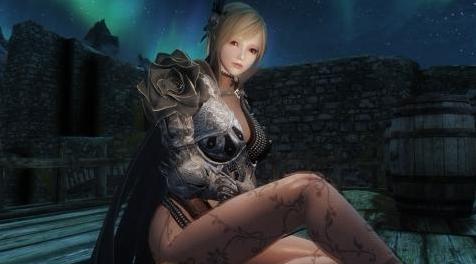上古卷轴5：天际MOD：吉娜莱丝神庙的光明圣女月月
