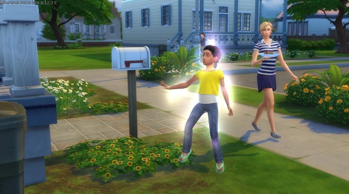 模拟人生4MOD：成为强大的巫师