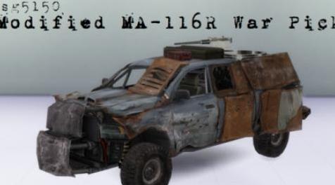 模拟人生4MOD：改装的MA-116R战车