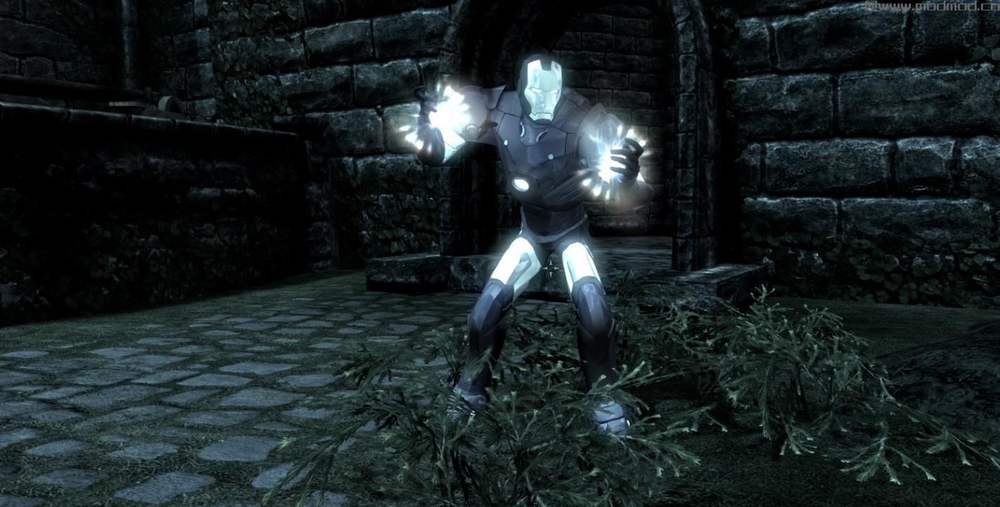 上古卷轴5：天际MOD：Skyrim服装类：钢铁侠Mark III