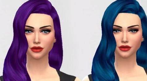 模拟人生4MOD：女性改贴图御姐发型[Colores Urbanos]