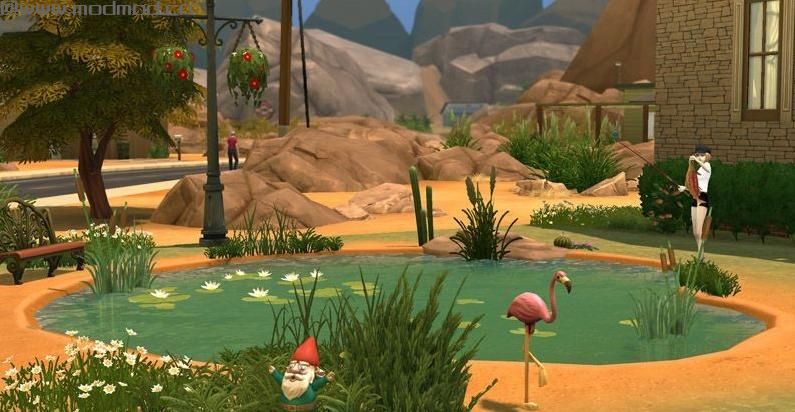 模拟人生4MOD：40X30 全功能 木质别墅