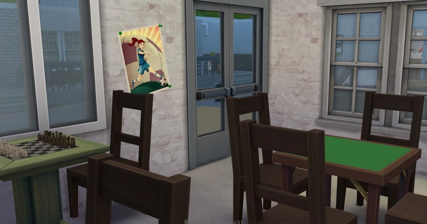 模拟人生4MOD：待拆迁的老式中国小区 工厂宿舍 麻将 小旅馆