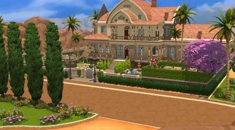 模拟人生4MOD： M4_No.003"斯塔克花园豪宅"（完整内装）