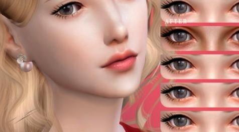 模拟人生4MOD：Bobur Eyebags 07 眼袋