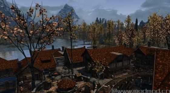 上古卷轴5：重置版MOD：Riften屋顶