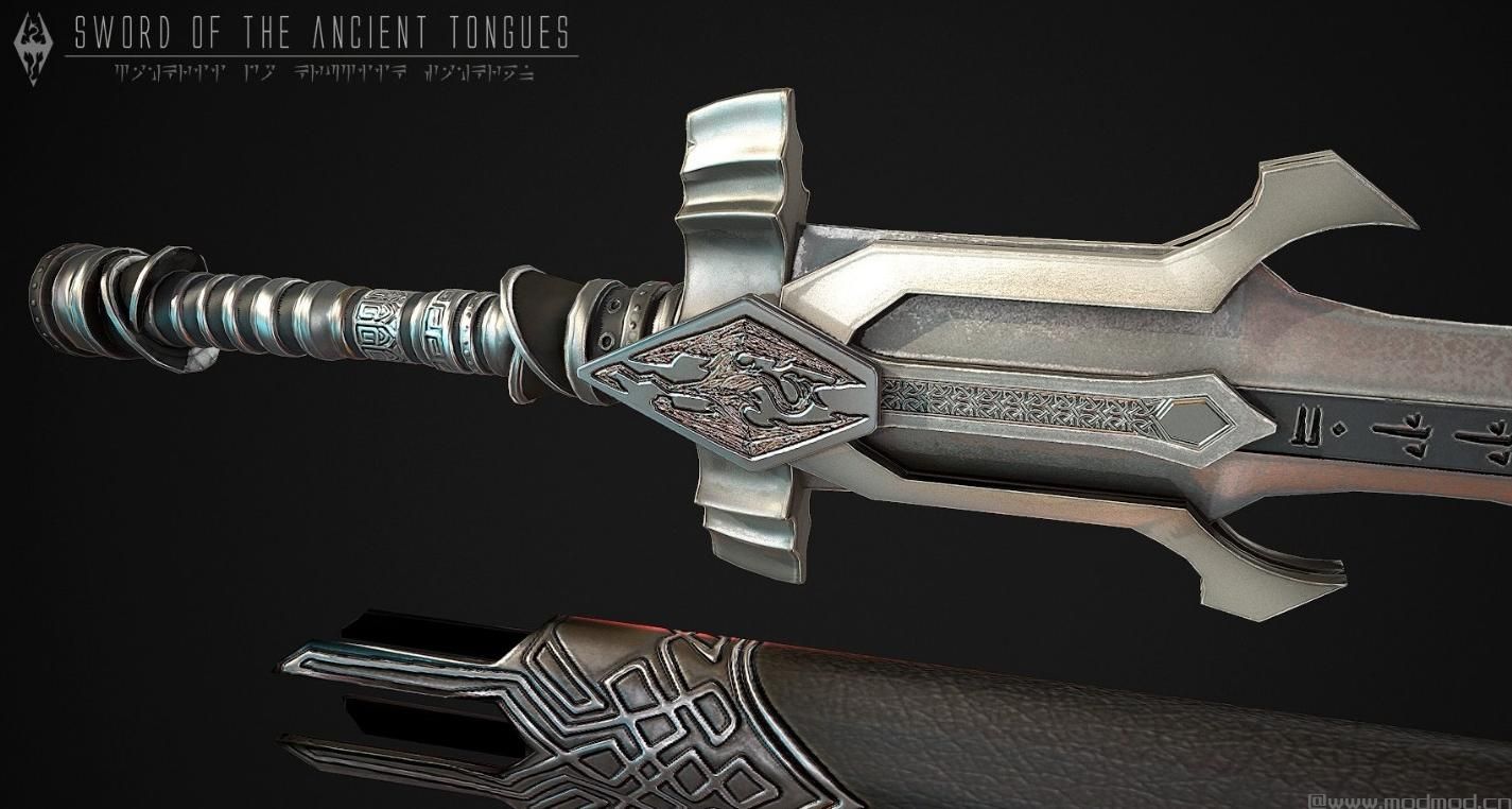 上古卷轴5：天际MOD：【Sword of the Ancient Tongues 远古方言之剑】