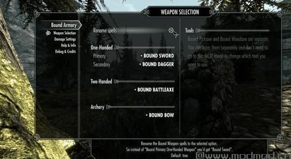上古卷轴5：重置版MOD：召唤军械库SSE