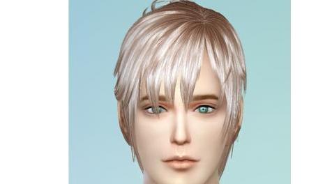 模拟人生4MOD：男性帅气发型 by rg-veda