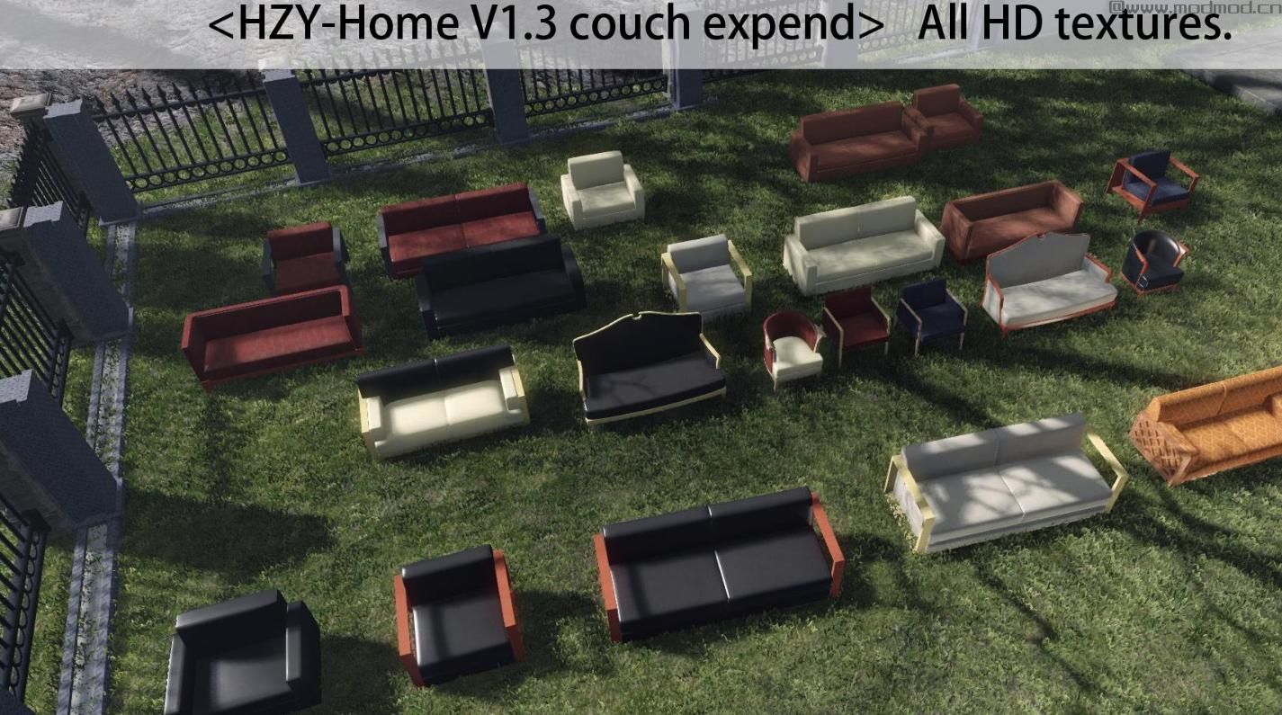 辐射4MOD： HZY家具和装饰(翻新家具之外的另一选择)